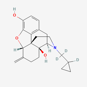 molecular formula C21H25NO3 B13862847 Nalmefene-d3 