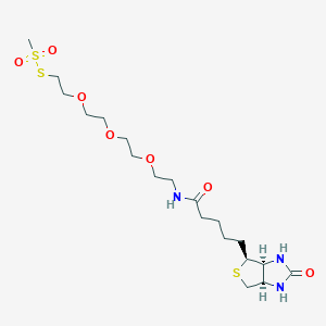 molecular formula C19H35N3O7S3 B13862870 1-Biotinylamino-3,6,9-trioxaundecane-11-yl-methanethiosulfonate 
