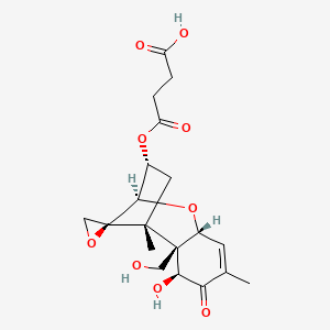 molecular formula C19H24O9 B13862934 Deoxynivalenol 3-O-hemisuccinate CAS No. 113507-96-3