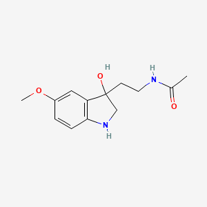 molecular formula C13H18N2O3 B13862946 3-Hydroxymelatonin 