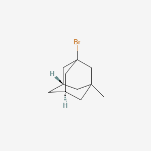 molecular formula C11H17Br B13862947 (5S,7R)-1-bromo-3-methyladamantane 