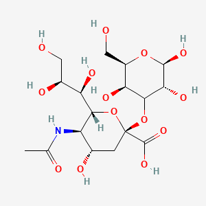 molecular formula C17H29NO14 B13862999 3-Sialyl-D-galactose (alpha/beta mixture) 