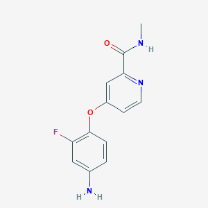 4-(4-amino-2-fluorophenoxy)-N-methylpyridine-2-carboxamide