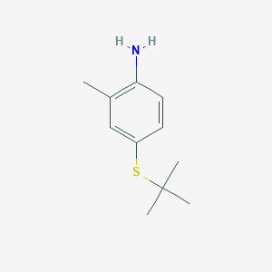 4-(Tert-butylsulfanyl)-2-methylaniline