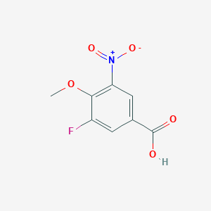3-Fluoro-4-methoxy-5-nitrobenzoic acid