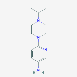 6-(4-Isopropyl-piperazin-1-yl)-pyridin-3-yl-amine