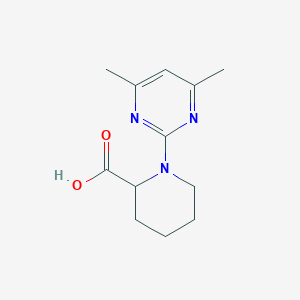 1-(4,6-Dimethylpyrimidin-2-yl)piperidine-2-carboxylic acid