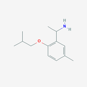 1-(2-Isobutoxy-5-methylphenyl)-ethylamine