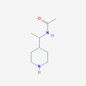N-[1-(piperidin-4-yl)ethyl]acetamide
