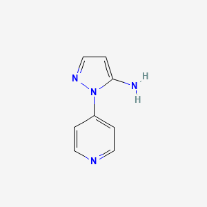 1-(pyridin-4-yl)-1H-pyrazol-5-amine