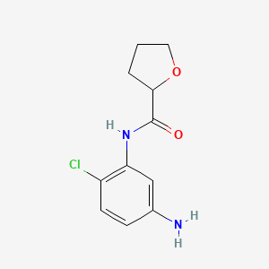 N-(5-Amino-2-chlorophenyl)tetrahydro-2-furancarboxamide