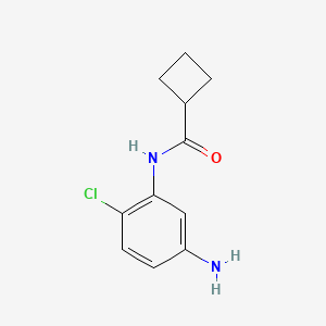 N-(5-Amino-2-chlorophenyl)cyclobutanecarboxamide