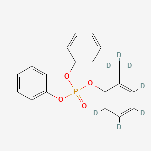 molecular formula C19H17O4P B13863685 Cresyl Diphenyl Phosphate-d7 Isomer 3 