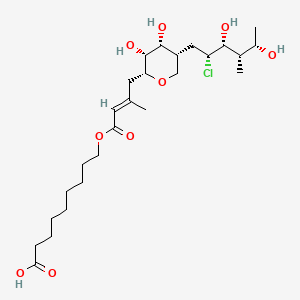molecular formula C26H45ClO9 B13863718 2-Chloro-3-hydroxymupirocin 