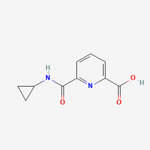 6-(Cyclopropylcarbamoyl)pyridine-2-carboxylic acid