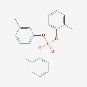 molecular formula C21H21O4P B13863830 Bis(o-cresyl) m-Cresyl Phosphate 