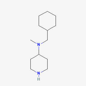 molecular formula C13H26N2 B1386388 N-(Cyclohexylmethyl)-N-methylpiperidin-4-amine CAS No. 868770-08-5
