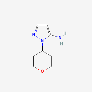 1-(tetrahydro-2H-pyran-4-yl)-1H-pyrazol-5-amine