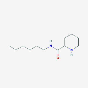 N-hexylpiperidine-2-carboxamide