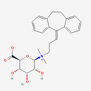 molecular formula C26H31NO6 B13864041 Amitriptyline N-beta-D-Glucuronide 