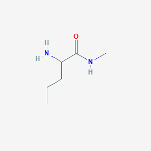 molecular formula C6H14N2O B1386415 2-amino-N-methylpentanamide CAS No. 879553-73-8