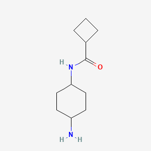 N-(4-aminocyclohexyl)cyclobutanecarboxamide