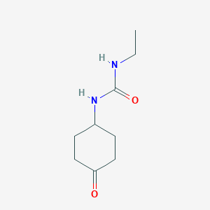 molecular formula C9H16N2O2 B1386418 1-Ethyl-3-(4-oxocyclohexyl)urea CAS No. 1154207-75-6