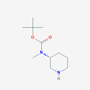 molecular formula C11H22N2O2 B1386506 (R)-Tert-butyl methyl(piperidin-3-YL)carbamate CAS No. 309962-67-2