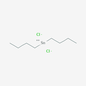 molecular formula C8H18Cl2Sn B138651 Dibutyltin dichloride CAS No. 683-18-1