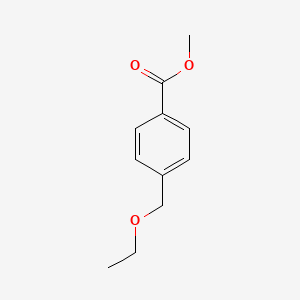 molecular formula C11H14O3 B1386512 Methyl 4-(ethoxymethyl)benzoate CAS No. 886531-74-4