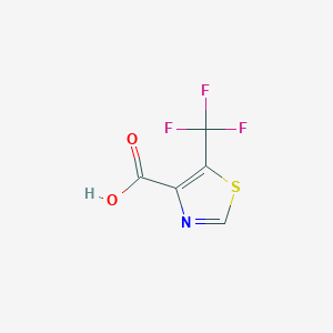 molecular formula C5H2F3NO2S B1386534 5-(Trifluoromethyl)-1,3-thiazole-4-carboxylic acid CAS No. 900530-68-9