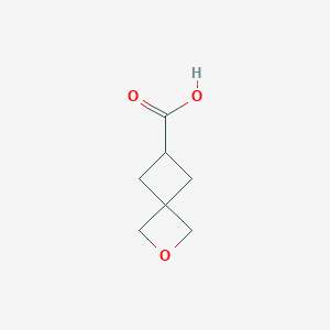 molecular formula C7H10O3 B1386577 2-Oxaspiro[3.3]heptane-6-carboxylic acid CAS No. 889944-54-1