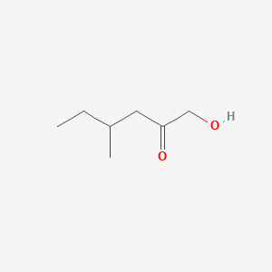 molecular formula C7H14O2 B13866125 1-Hydroxy-4-methylhexan-2-one 