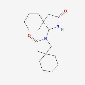 molecular formula C18H28N2O2 B13866138 Bisgabalactam 