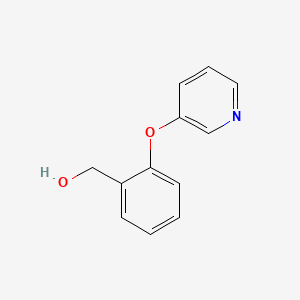 [2-(Pyridin-3-yloxy)phenyl]methanol