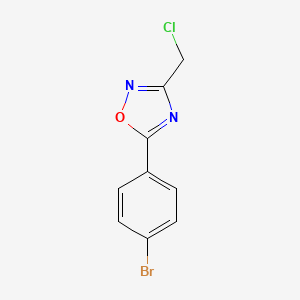 5-(4-Bromophenyl)-3-(chloromethyl)-1,2,4-oxadiazole