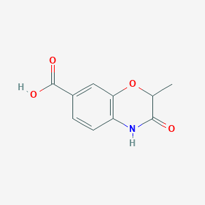 2-methyl-3-oxo-3,4-dihydro-2H-1,4-benzoxazine-7-carboxylic acid