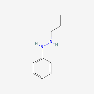 molecular formula C9H14N2 B13866357 1-Phenyl-2-propylhydrazine 