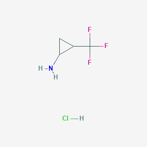 2-(Trifluoromethyl)cyclopropan-1-amine hydrochloride