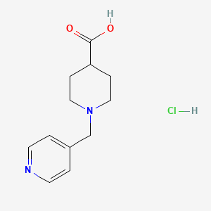 1-(Pyridin-4-ylmethyl)piperidine-4-carboxylic acid hydrochloride