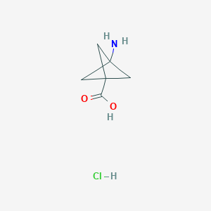 3-Aminobicyclo[1.1.1]pentane-1-carboxylic acid hydrochloride