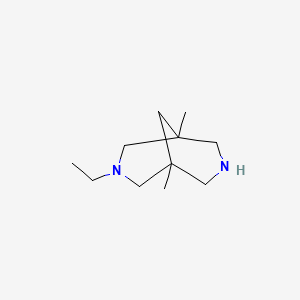 3-Ethyl-1,5-dimethyl-3,7-diazabicyclo[3.3.1]nonane