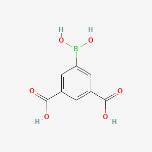 molecular formula C8H7BO6 B1386727 5-Boronoisophthalic acid CAS No. 881302-73-4