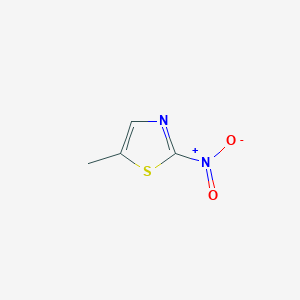 molecular formula C4H4N2O2S B13867308 5-Methyl-2-nitrothiazole 