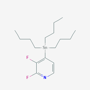 2,3-Difluoro-4-(tributylstannyl)pyridine