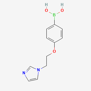 (4-(2-(1H-Imidazol-1-yl)ethoxy)phenyl)boronic acid