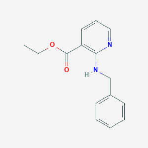 molecular formula C15H16N2O2 B13867536 Ethyl 2-(benzylamino)pyridine-3-carboxylate CAS No. 50351-73-0