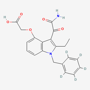 molecular formula C21H20N2O5 B13867570 Varespladib-d5 