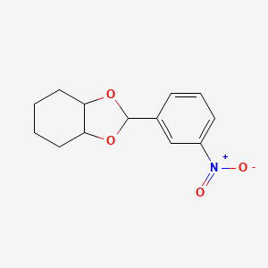 2-(3-Nitrophenyl)hexahydro-1,3-benzodioxole