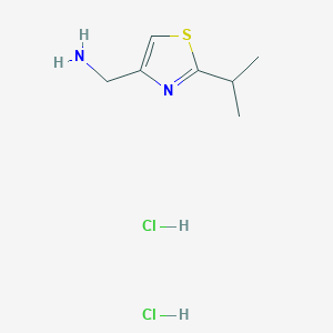 (2-Isopropylthiazol-4-yl)methanamine dihydrochloride